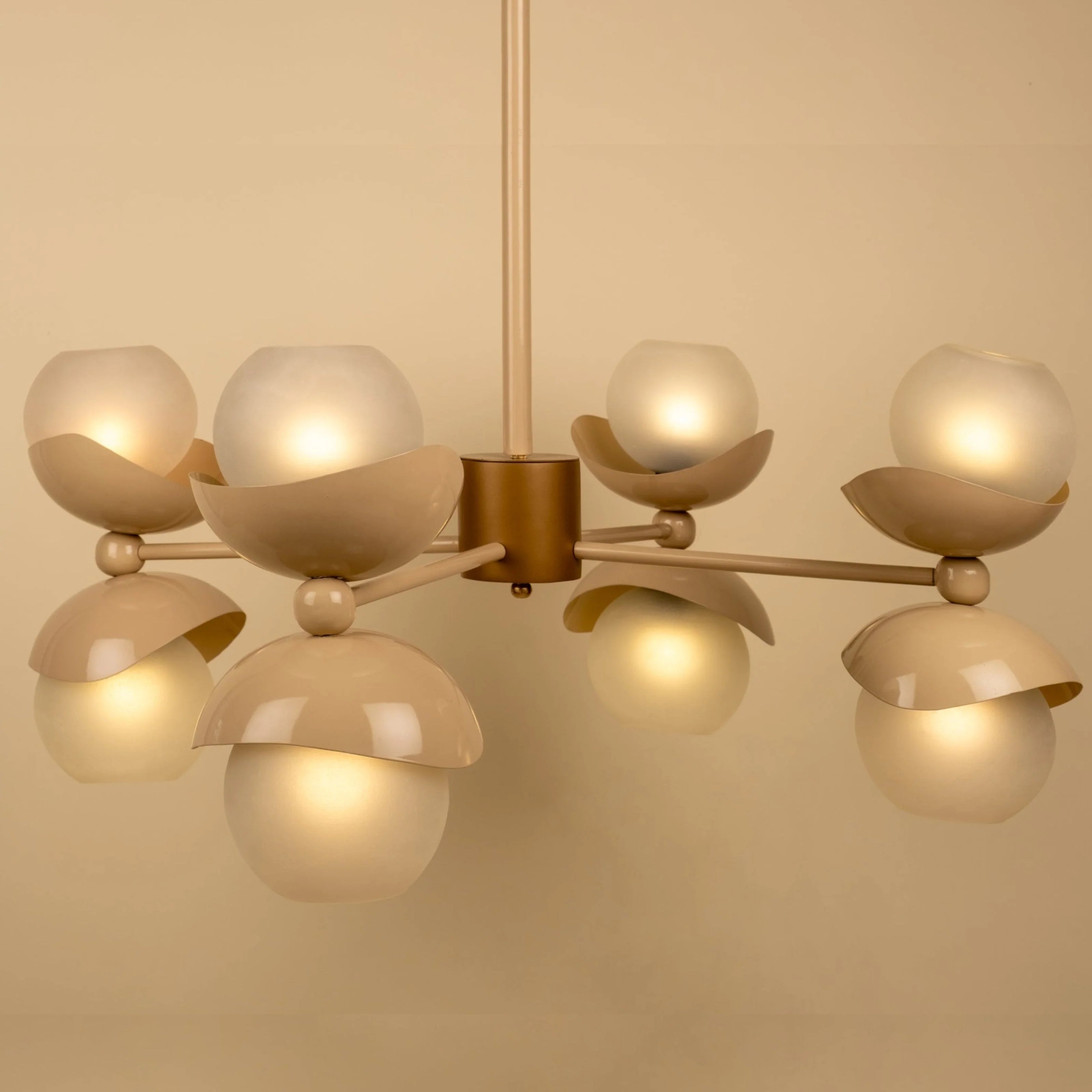 Elara Sculptural Multi-Light Chandelier