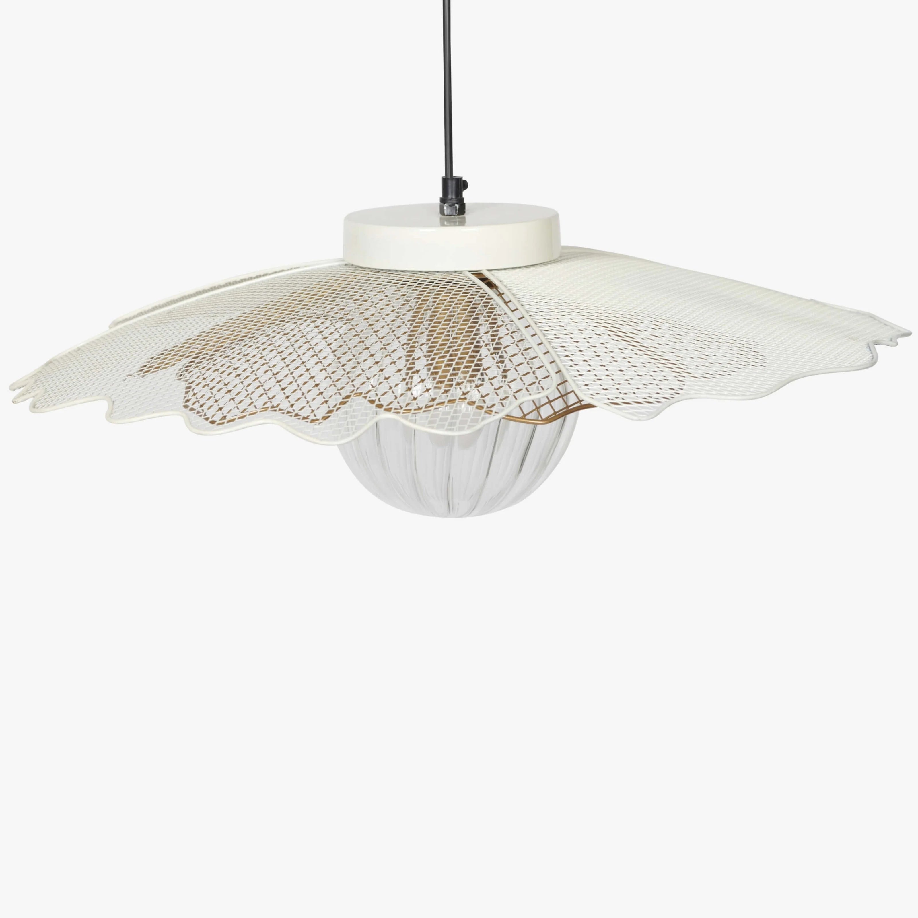 Keshi Leaf Mesh Hanging Lamp