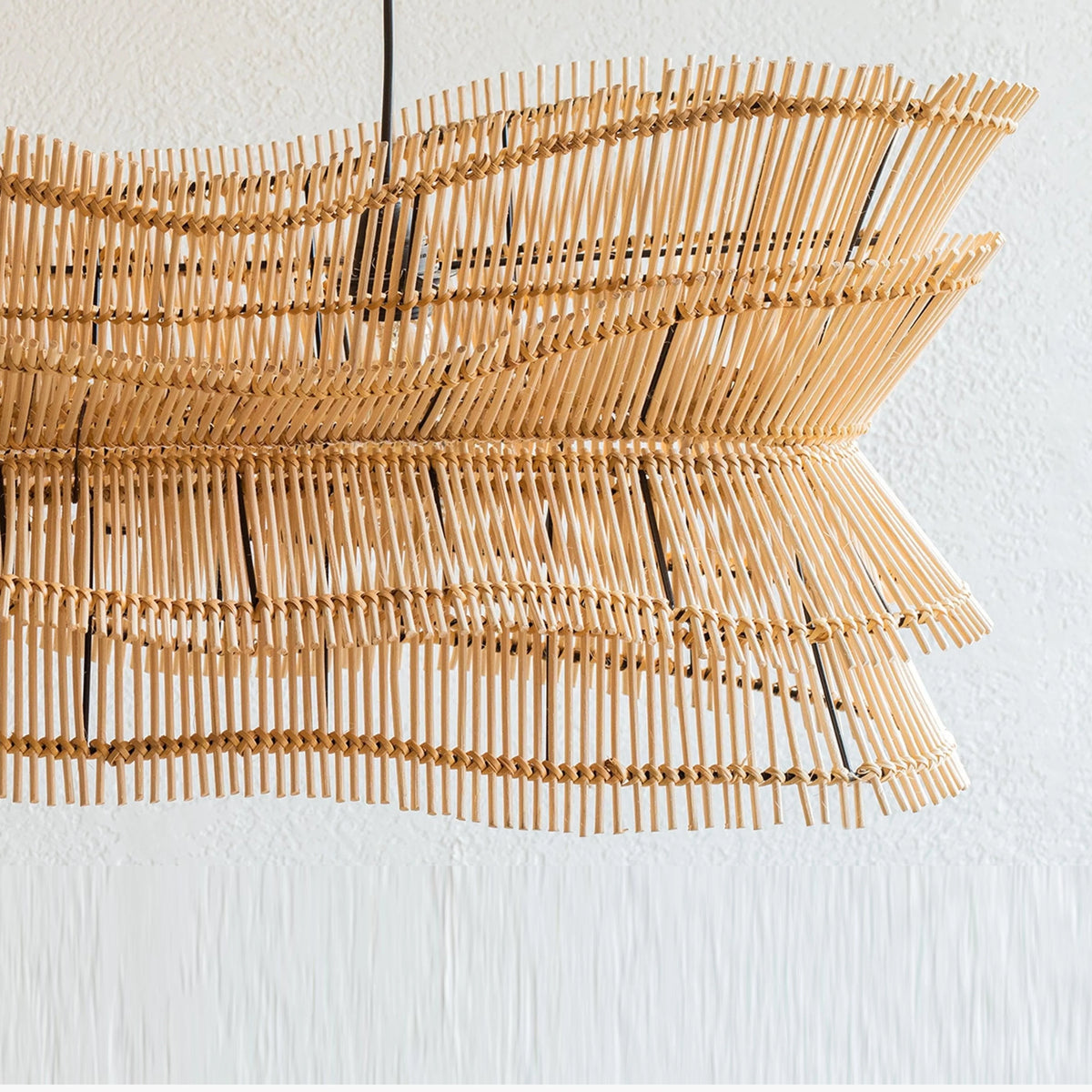 Savana Woven Bamboo Pendant Light
