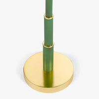 Helm Green & Gold Table Lamp