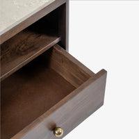 Ukti Upholstered Spindle Queen Size Bed