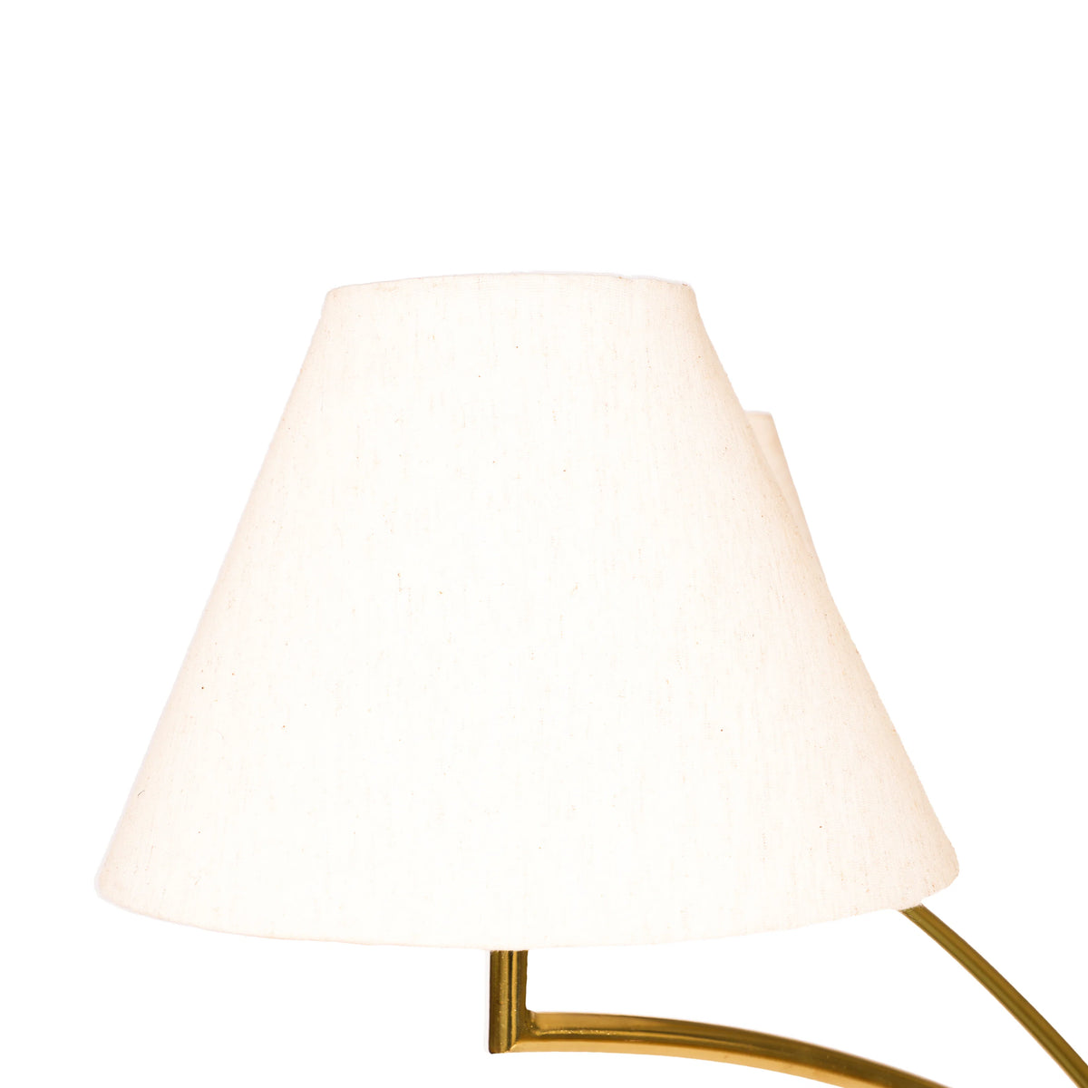 Willow Four-Light Brass Chandelier